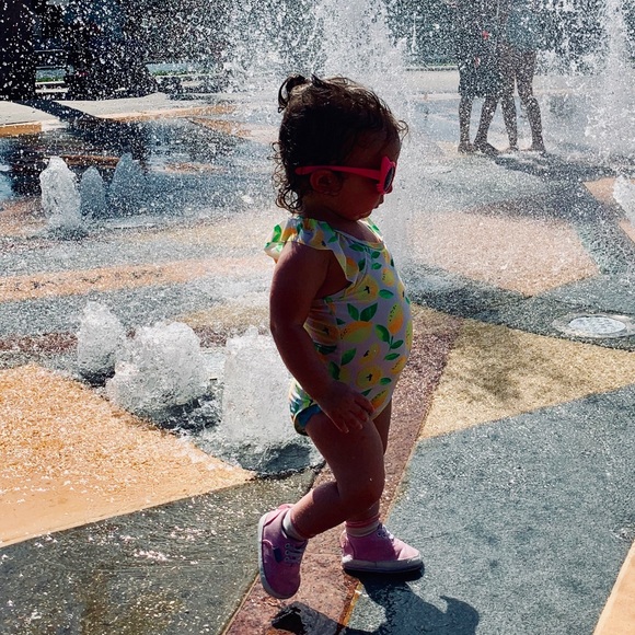 SOLD12m Lemon Bathing Suit - Picture 4 of 4